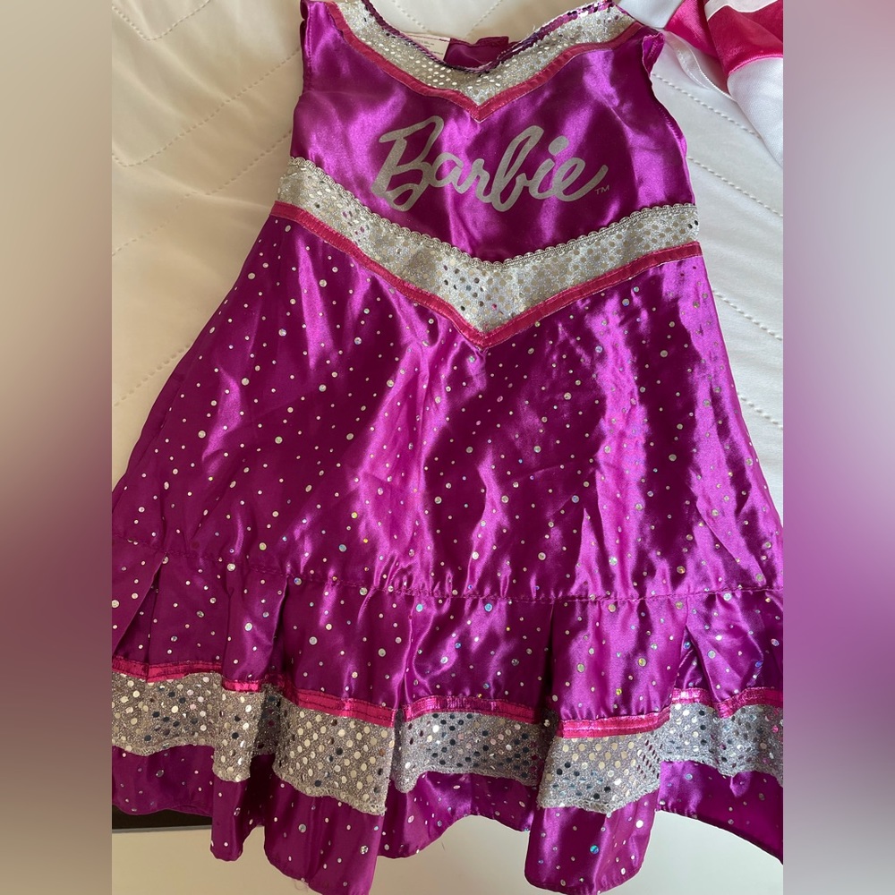 4-6x Barbie dress used once for photos
